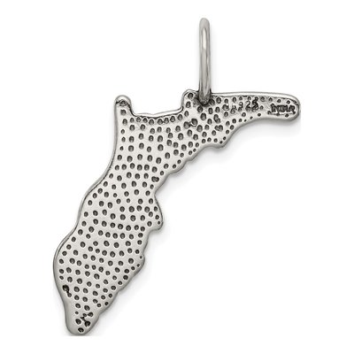 Sterling Silver Florida State Pendant – view 5
