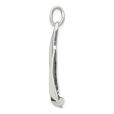 Sterling Silver Antiqued Sailboat Pendant – view 3
