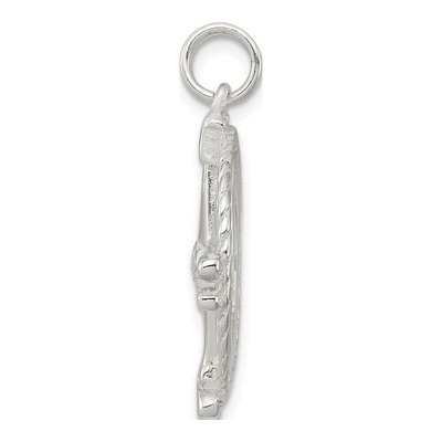 Sterling Silver Compass Pendant – view 3