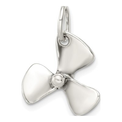 Sterling Silver Boat Propeller Pendant – view 6