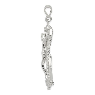 Sterling Silver Mariner Cross Pendant – view 3