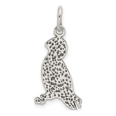 Sterling Silver Antiqued Puffin Pendant – view 5
