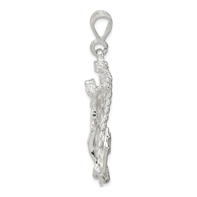 Sterling Silver Mariner Cross Pendant – view 3