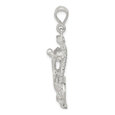 Sterling Silver Mariner Cross Pendant – view 3