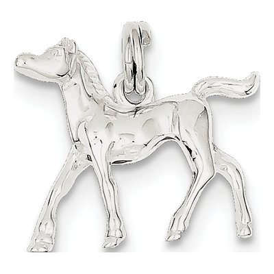 Sterling Silver Horse Pendant