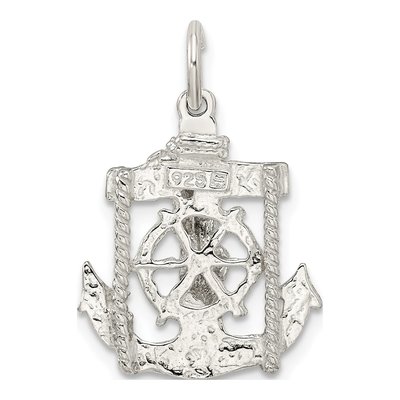 Sterling Silver Mariner Cross Pendant – view 4
