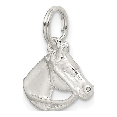 Sterling Silver Horse Head Bridle Pendant – view 6
