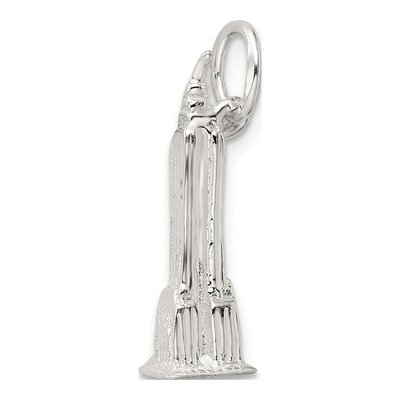Sterling Silver Empire State Building Charm – view 6