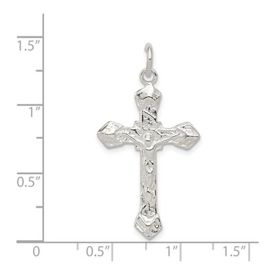 Sterling Silver Crucifix Pendant – view 4