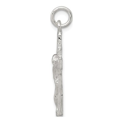 Sterling Silver Crucifix Pendant – view 3