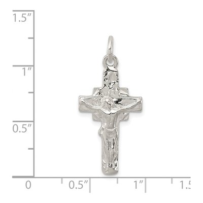 Sterling Silver Crucifix Pendant – view 4