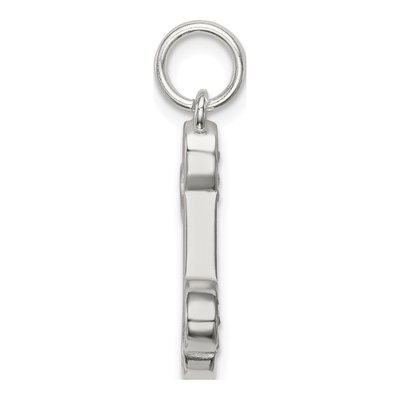 Sterling Silver Dog Bone Pendant – view 3