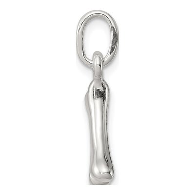 Sterling Silver Bone Charm – view 3