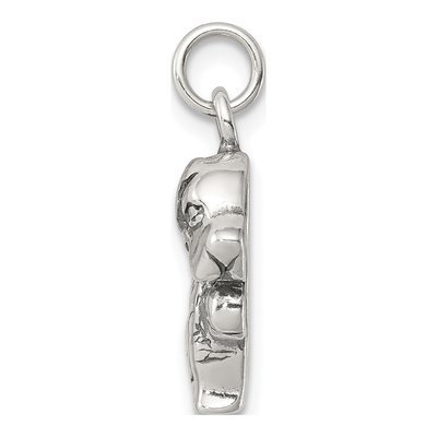 Sterling Silver Antique St Bernard Dog Charm – view 3