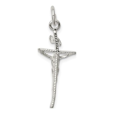 Sterling Silver INRI Crucifix Pendant – view 5
