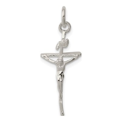 Sterling Silver INRI Crucifix Pendant