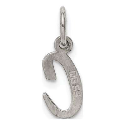 Sterling Silver Script Letter C Charm – view 4