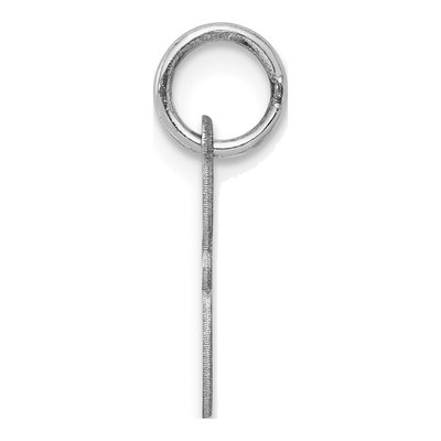 Sterling Silver Script Letter G Charm – view 3