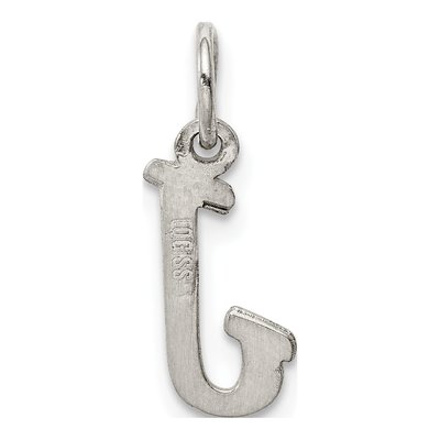 Sterling Silver Script Letter J Initial Charm – view 5