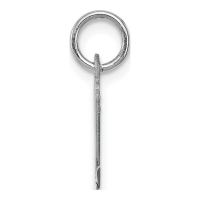 Sterling Silver Script Letter M Charm – view 3