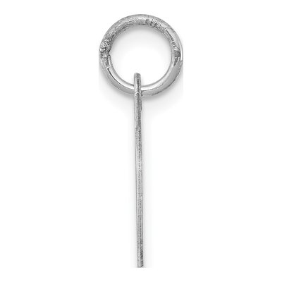 Sterling Silver Letter T Charm – view 3