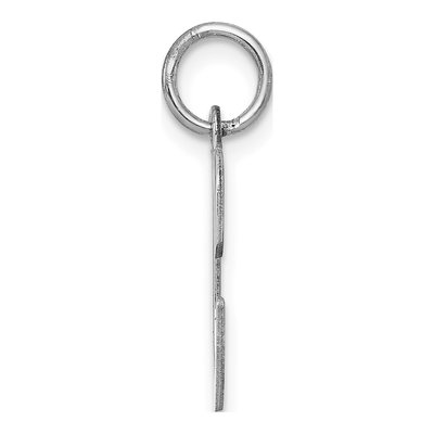 Sterling Silver Script Letter C Charm – view 3