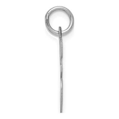 Sterling Silver Script Letter E Charm – view 3