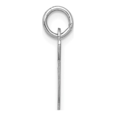 Sterling Silver Script Letter G Charm – view 2