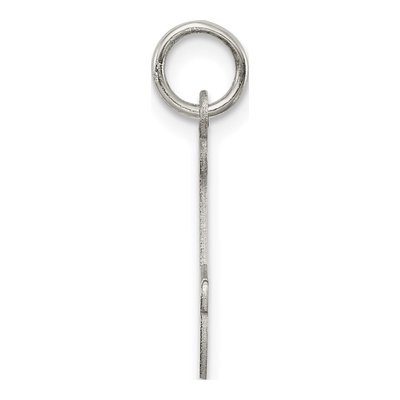 Sterling Silver Script Letter J Charm – view 3