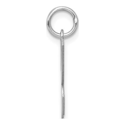 Sterling Silver Script Letter K Charm – view 3