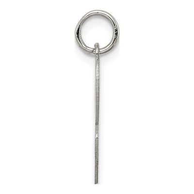 Sterling Silver Script Letter L Charm – view 2