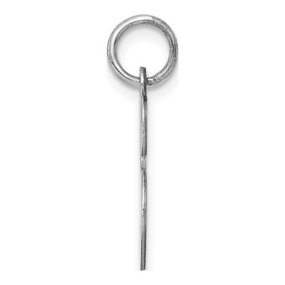 Sterling Silver Script Letter S Charm – view 2