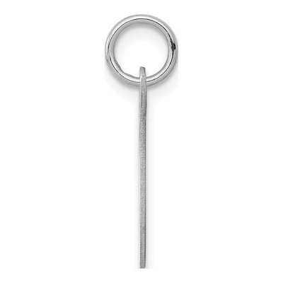 Sterling Silver Script Letter T Charm – view 2