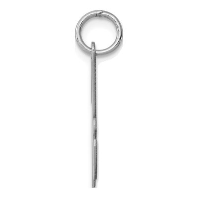 Sterling Silver Script Letter H Charm – view 2