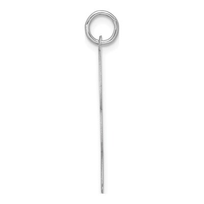 Sterling Silver Script Initial Y Charm Pendant – view 2