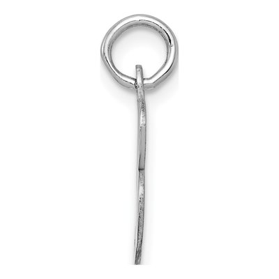 Sterling Silver Letter B Charm – view 3