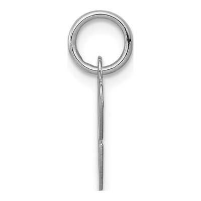 Sterling Silver Script Letter C Charm – view 2