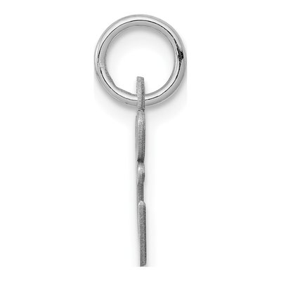 Sterling Silver Script Letter E Charm – view 3