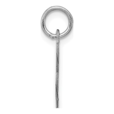 Sterling Silver Script Letter L Charm – view 3