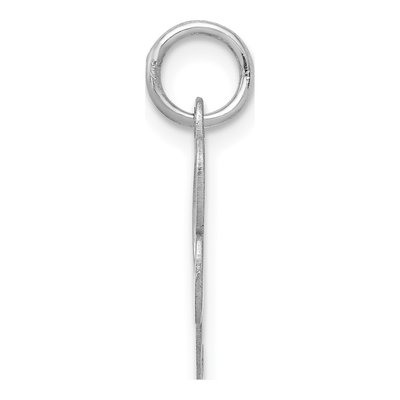 Sterling Silver Letter R Charm – view 3