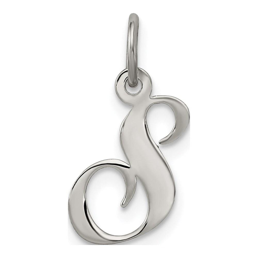 Sterling Silver Initial S Charm