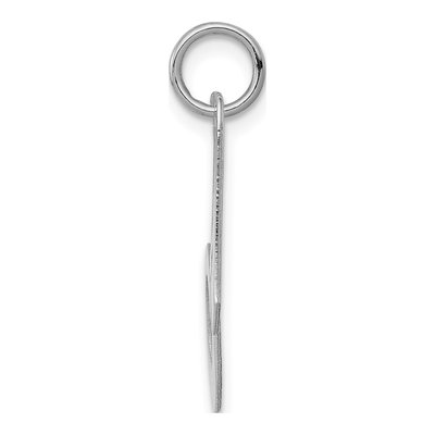 Sterling Silver Script Letter A Pendant – view 3