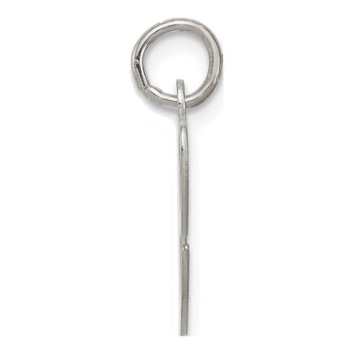 Sterling Silver Script Letter C Charm – view 3