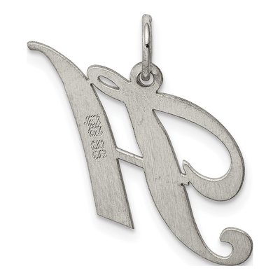 Sterling Silver Letter H Charm – view 5
