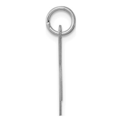 Sterling Silver Script Letter K Charm – view 3