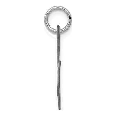 Sterling Silver Script Letter M Charm – view 2