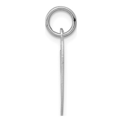 Sterling Silver Letter O Charm – view 2