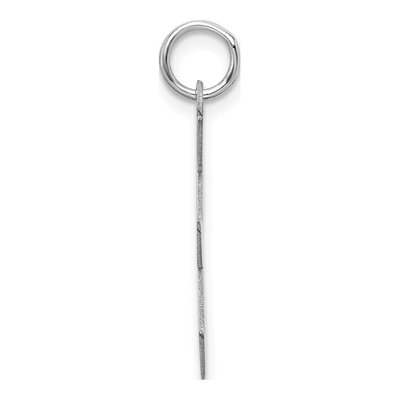 Sterling Silver Letter E Charm – view 3