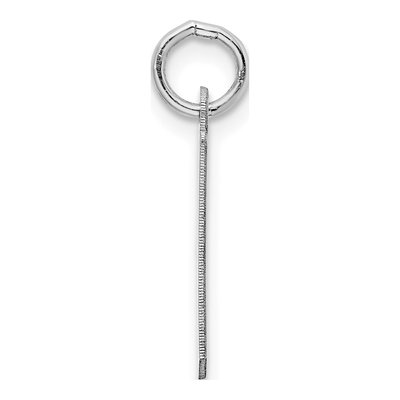 Sterling Silver Letter I Initial Charm – view 3