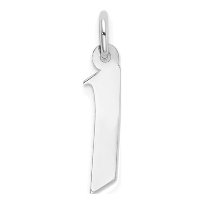Sterling Silver Letter I Initial Charm